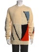 Jil Sander Wool Graphic Print Pullover