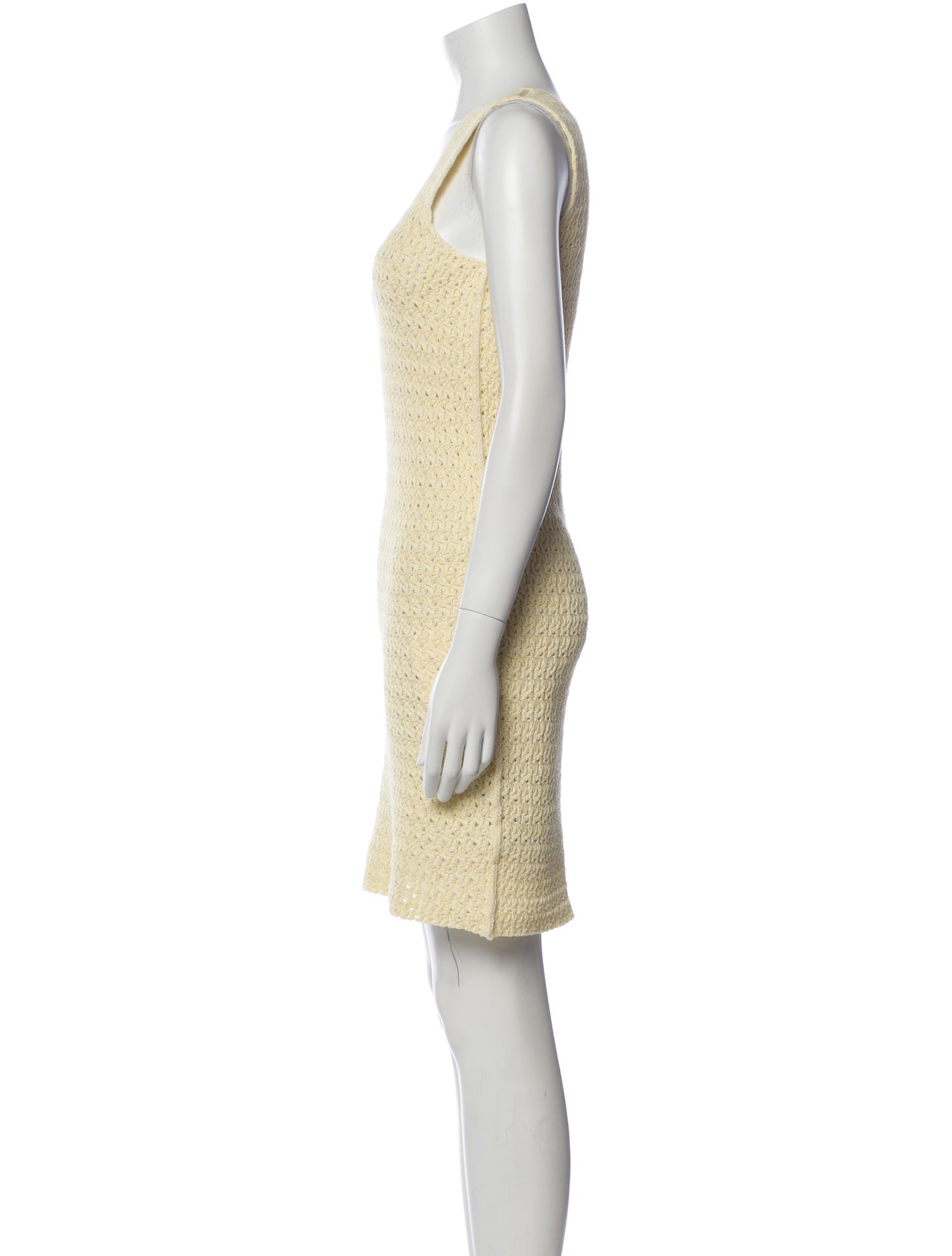 Jil Sander Scoop Neck Mini Dress