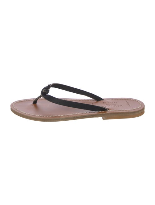 Doen & K.Jacques Leather Flip Flops