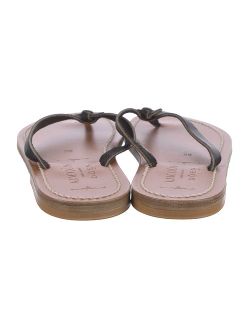 Doen & K.Jacques Leather Flip Flops
