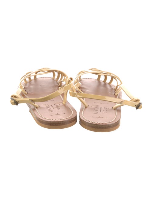 Doen & K.Jacques Leather Slingback Sandals