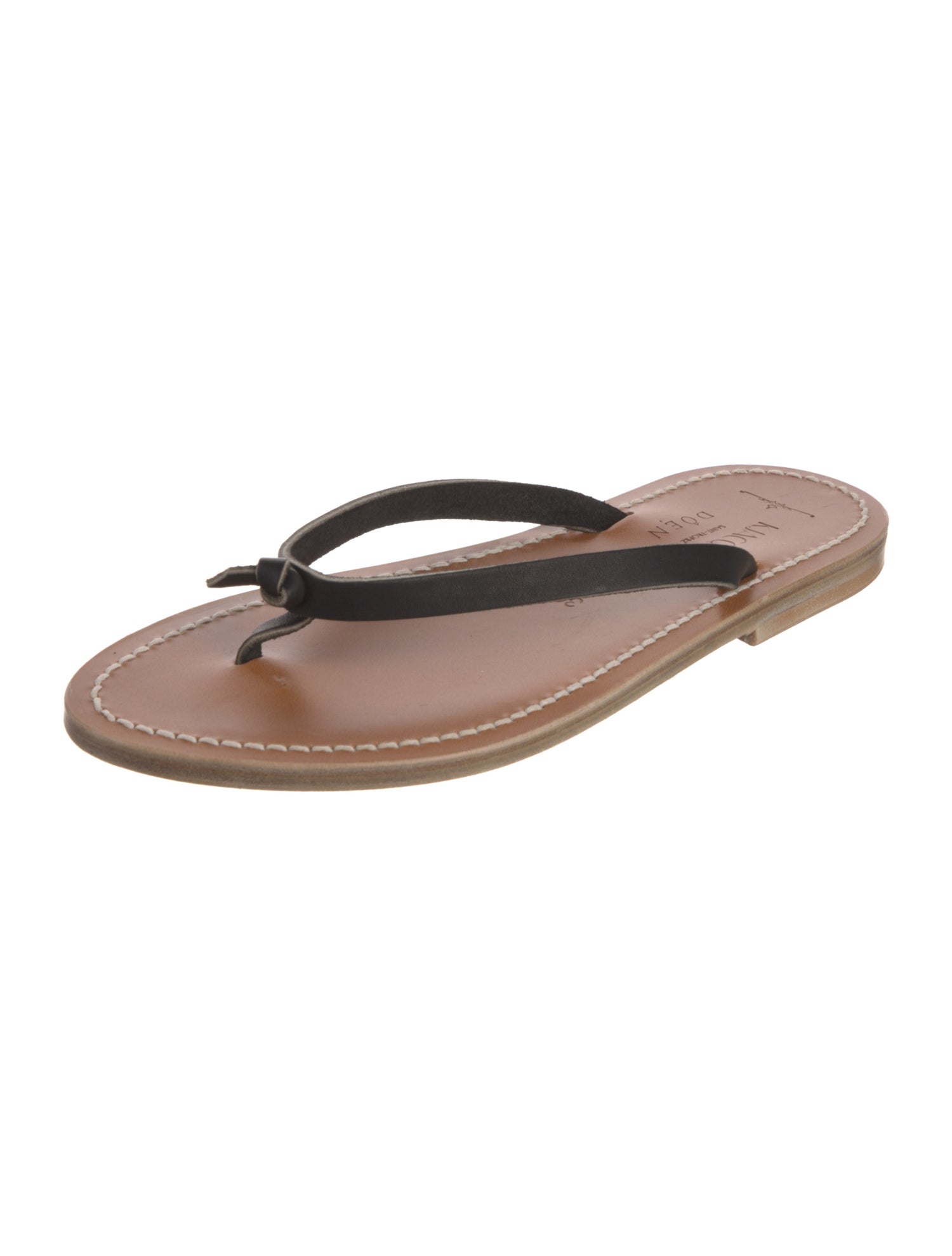 Doen & K.Jacques Leather Flip Flops