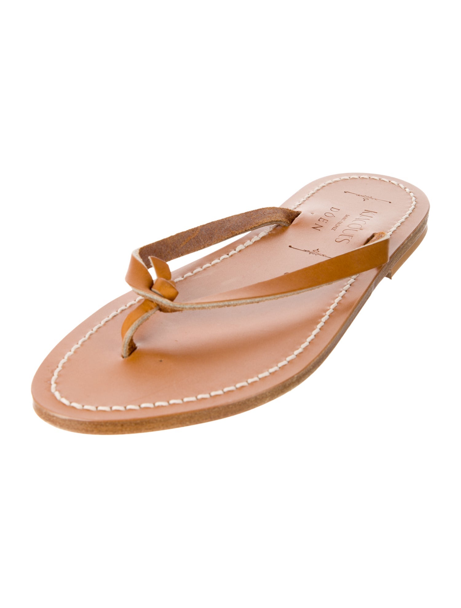 Doen & K.Jacques Leather Slides