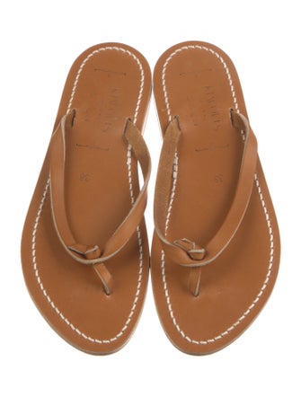 Doen & K.Jacques Leather Slides