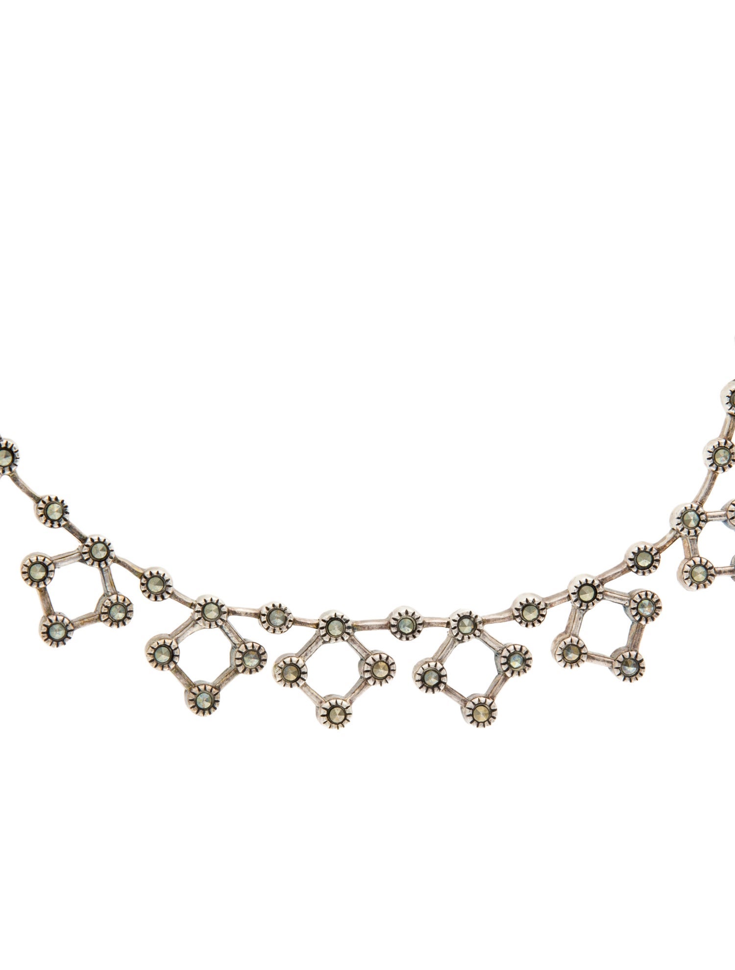 Judith Jack Marcasite Collar Necklace