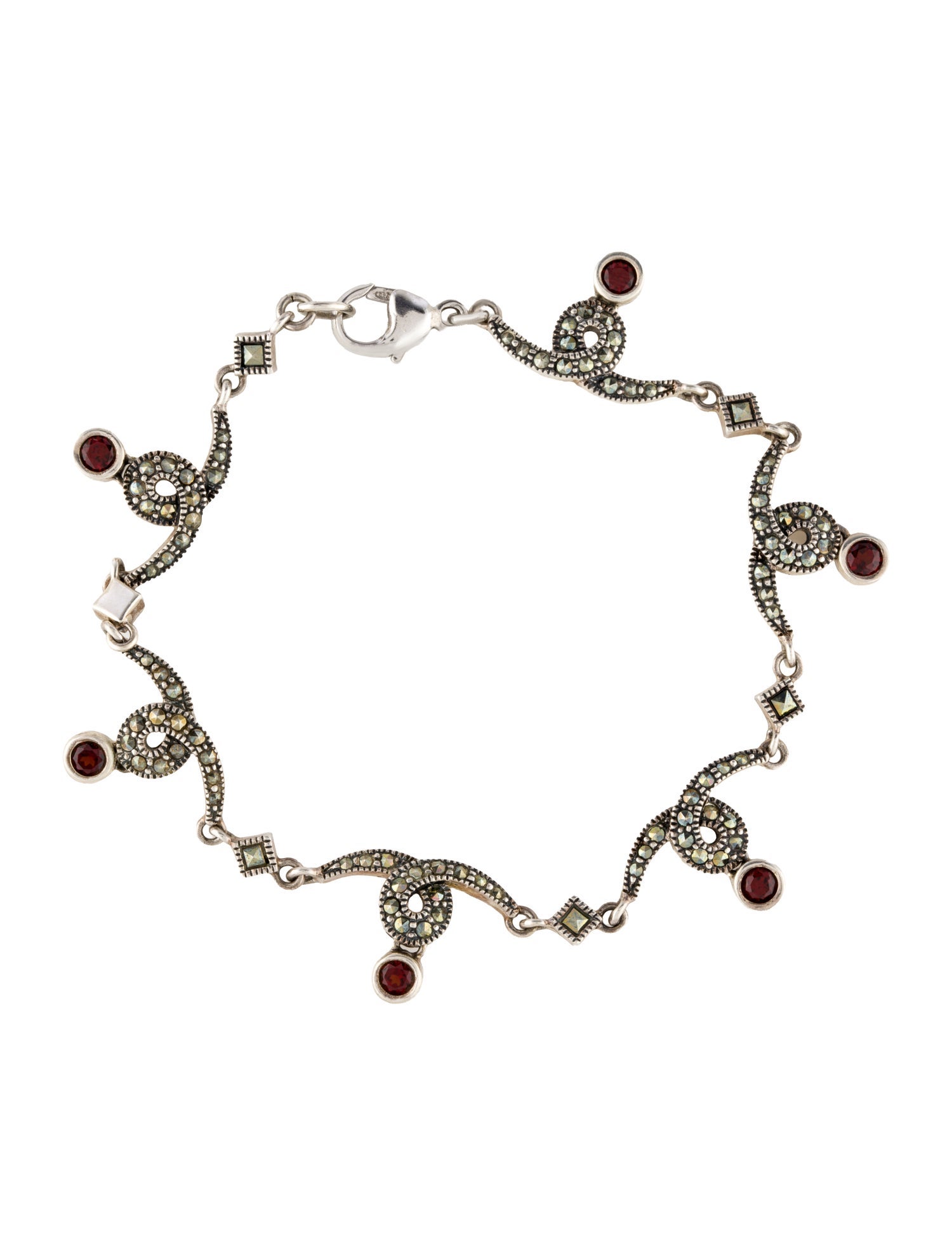 Judith Jack Stone Link Bracelet