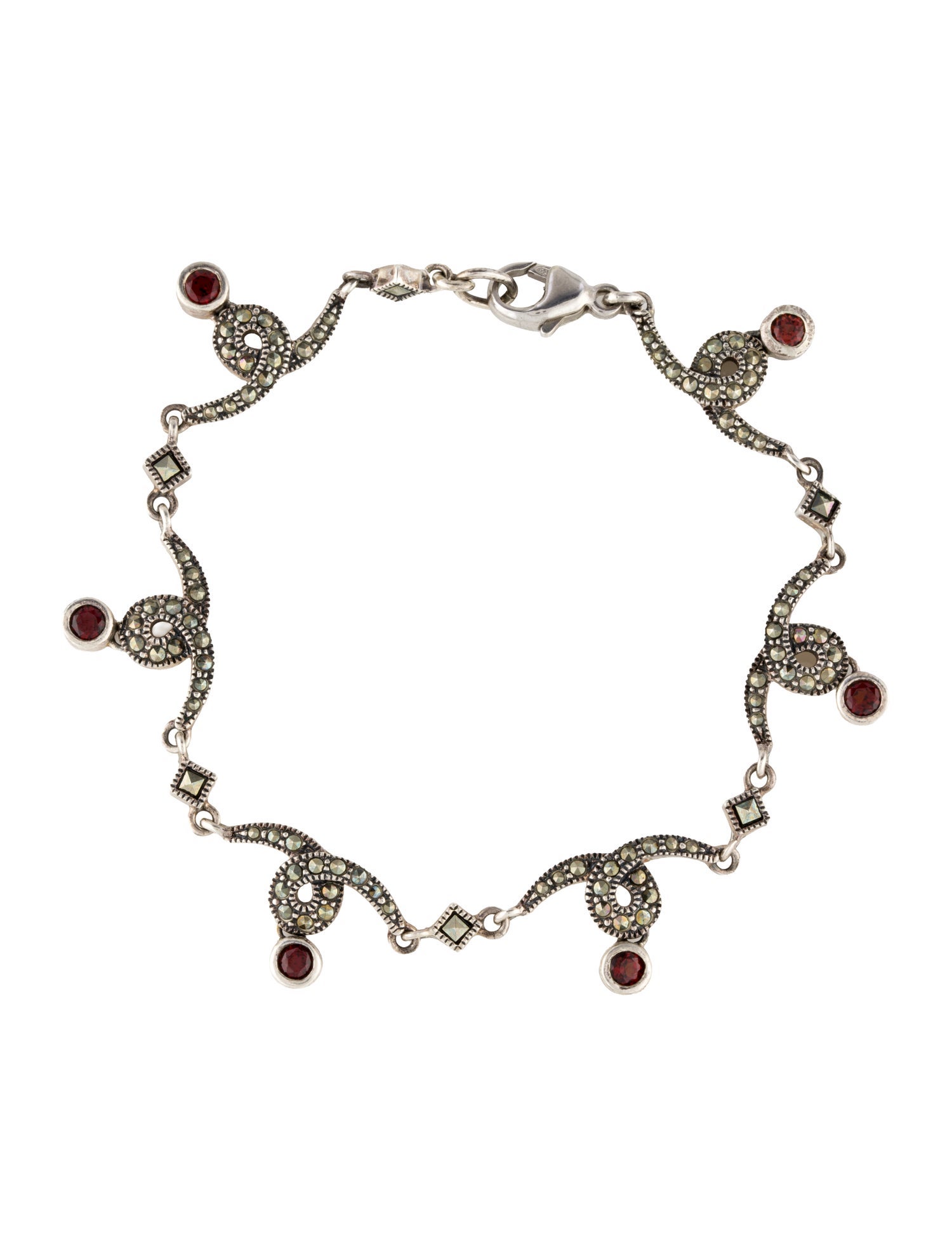 Judith Jack Stone Link Bracelet