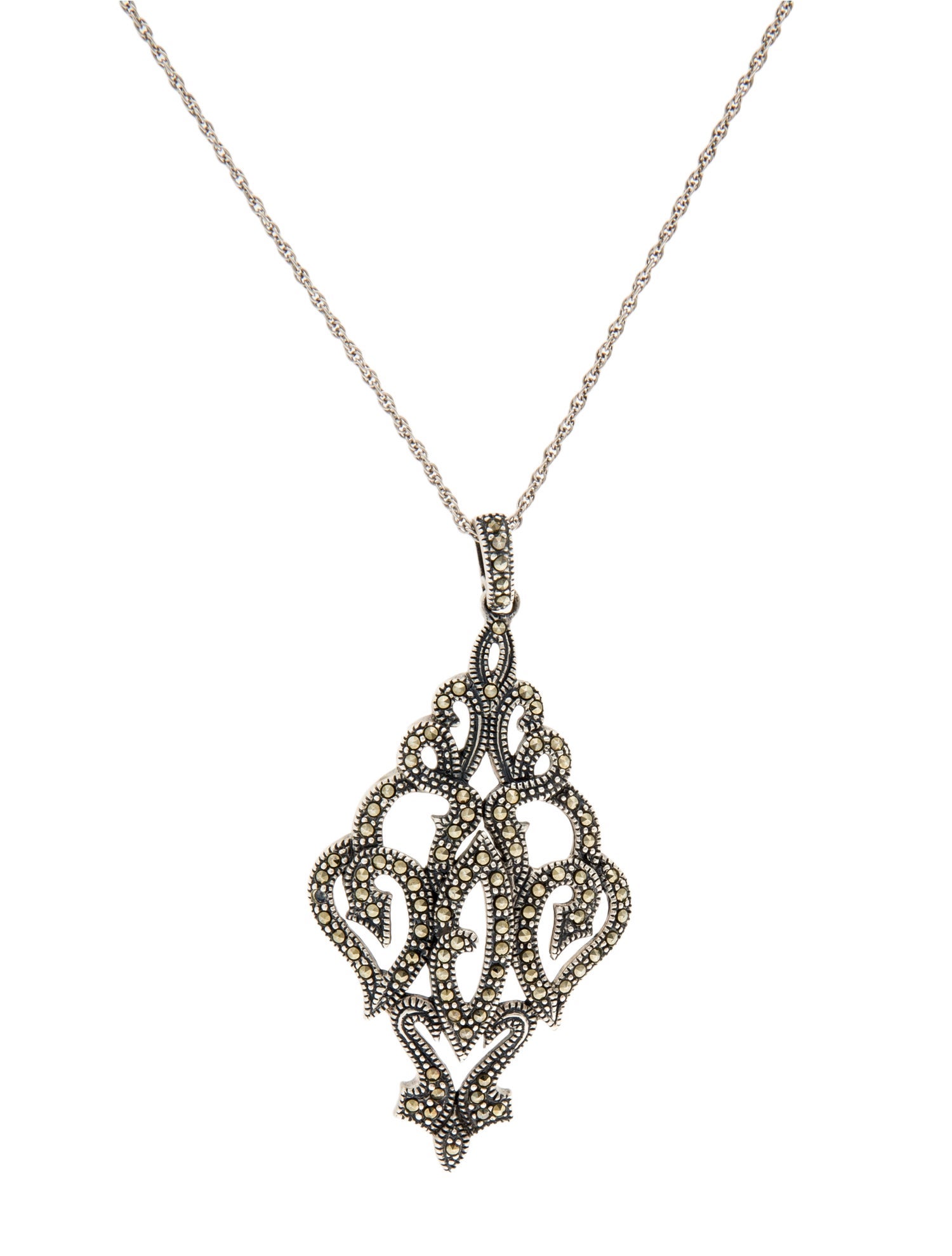 Judith Jack Pendant Necklace