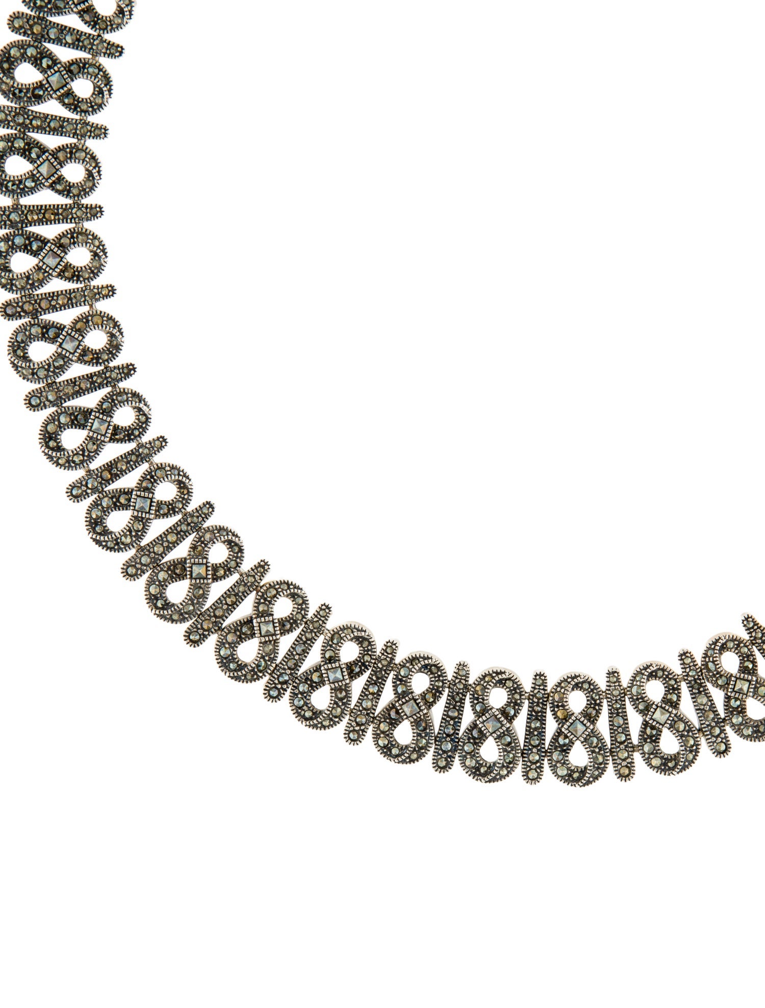 Judith Jack Marcasite Collar Necklace