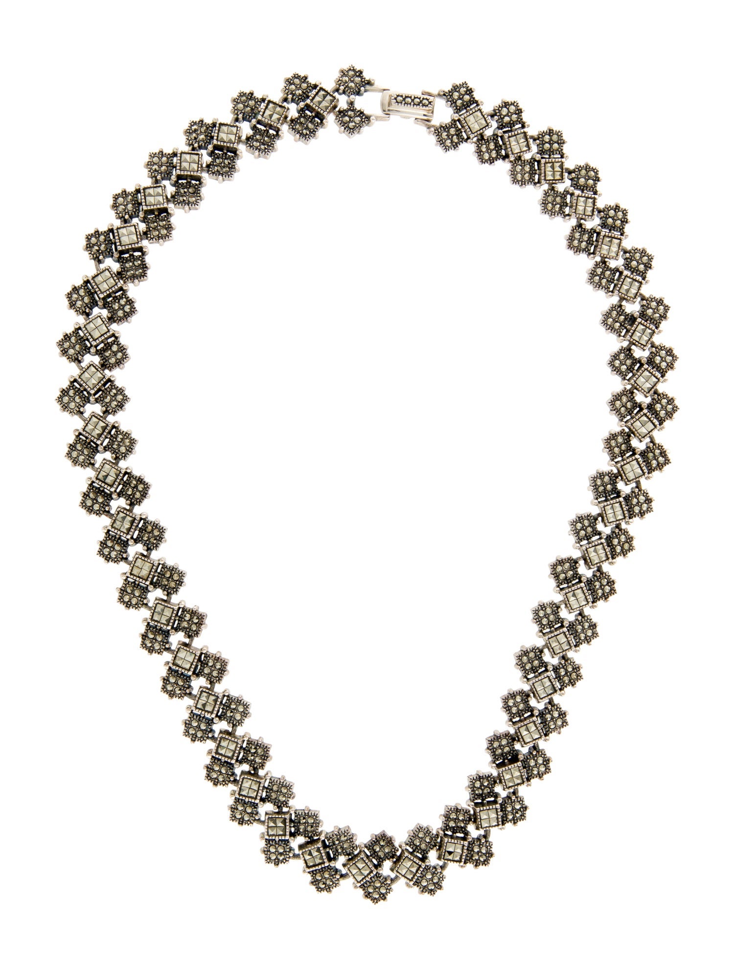 Judith Jack Marcasite Collar Necklace
