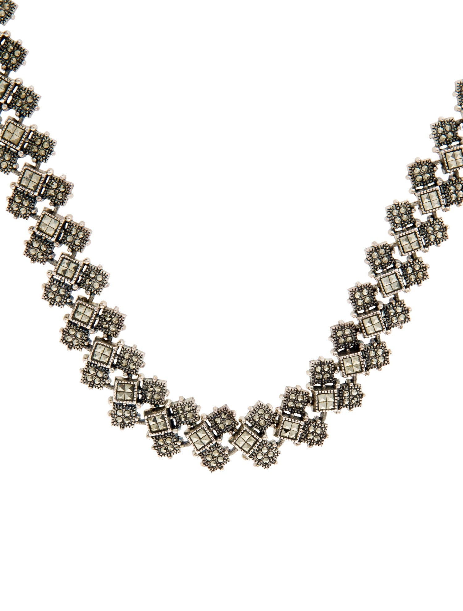 Judith Jack Marcasite Collar Necklace
