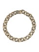 Judith Jack Crystal & Marcasite Link Choker Necklace