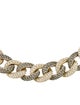 Judith Jack Crystal & Marcasite Link Choker Necklace