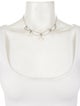 Judith Jack Pearl & Marcasite Station Necklace