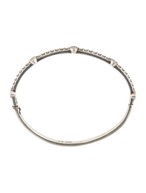 Judith Jack Marcasite & Cubic Zirconia Bangle Bracelet
