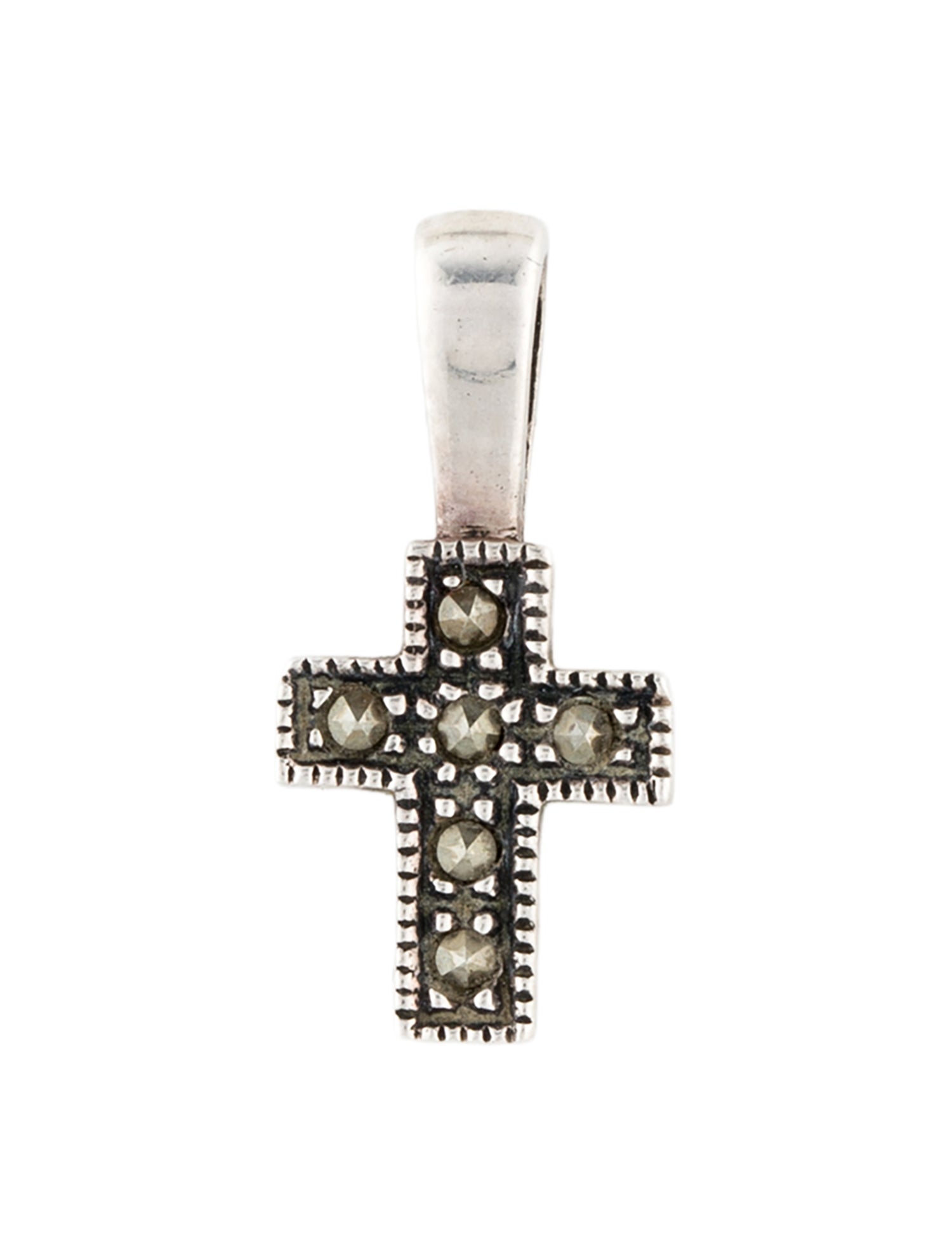 Judith Jack Marcasite Cross Pendant