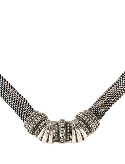 Judith Jack Marcasite Collar Necklace