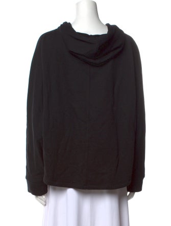 Jessie Liu Collection Graphic Print Mock Neck Sweatshirt