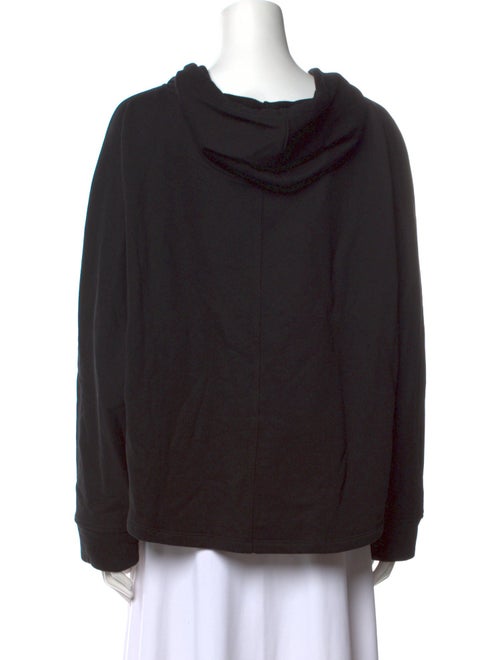 Jessie Liu Collection Graphic Print Mock Neck Sweatshirt