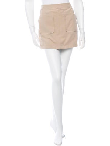 Jenni Kayne Khaki Mini Skirt