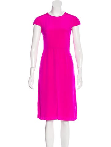 Jenni Kayne Silk Cap Sleeve Dress