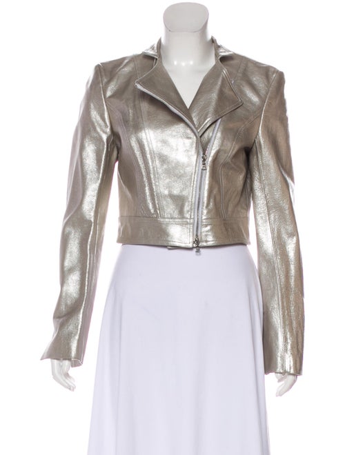 Jenni Kayne Biker Jacket Silver