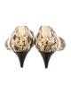 Jenni Kayne Python Animal Print D'Orsay Pumps