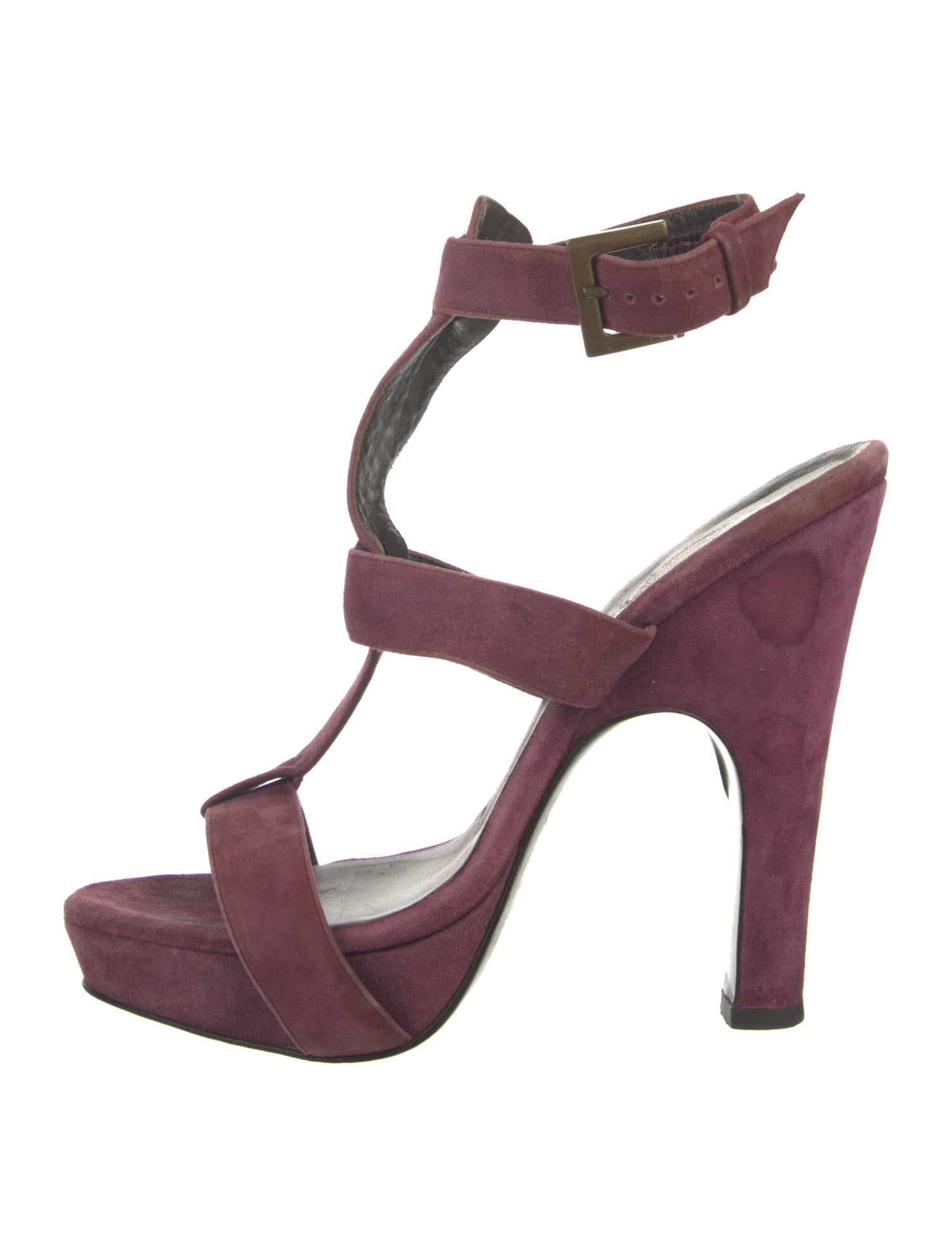 Jenni Kayne Suede T-Strap Sandals