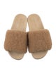 Jenni Kayne Shearling Fur Trim Slides