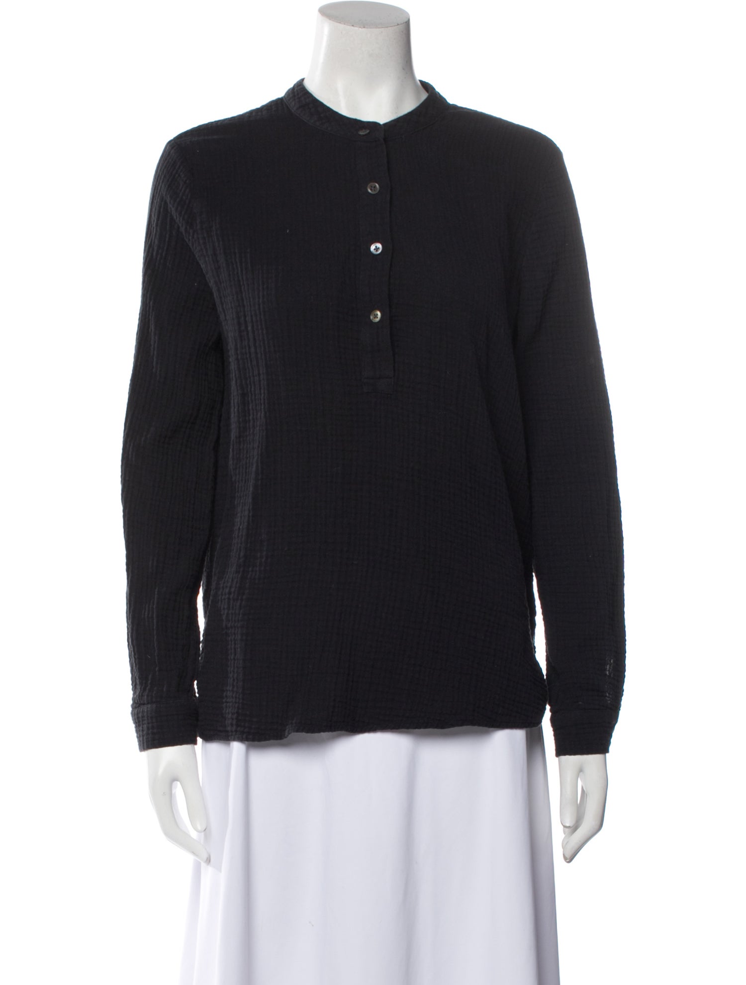 Jenni Kayne Mock Neck Long Sleeve Sweatshirt