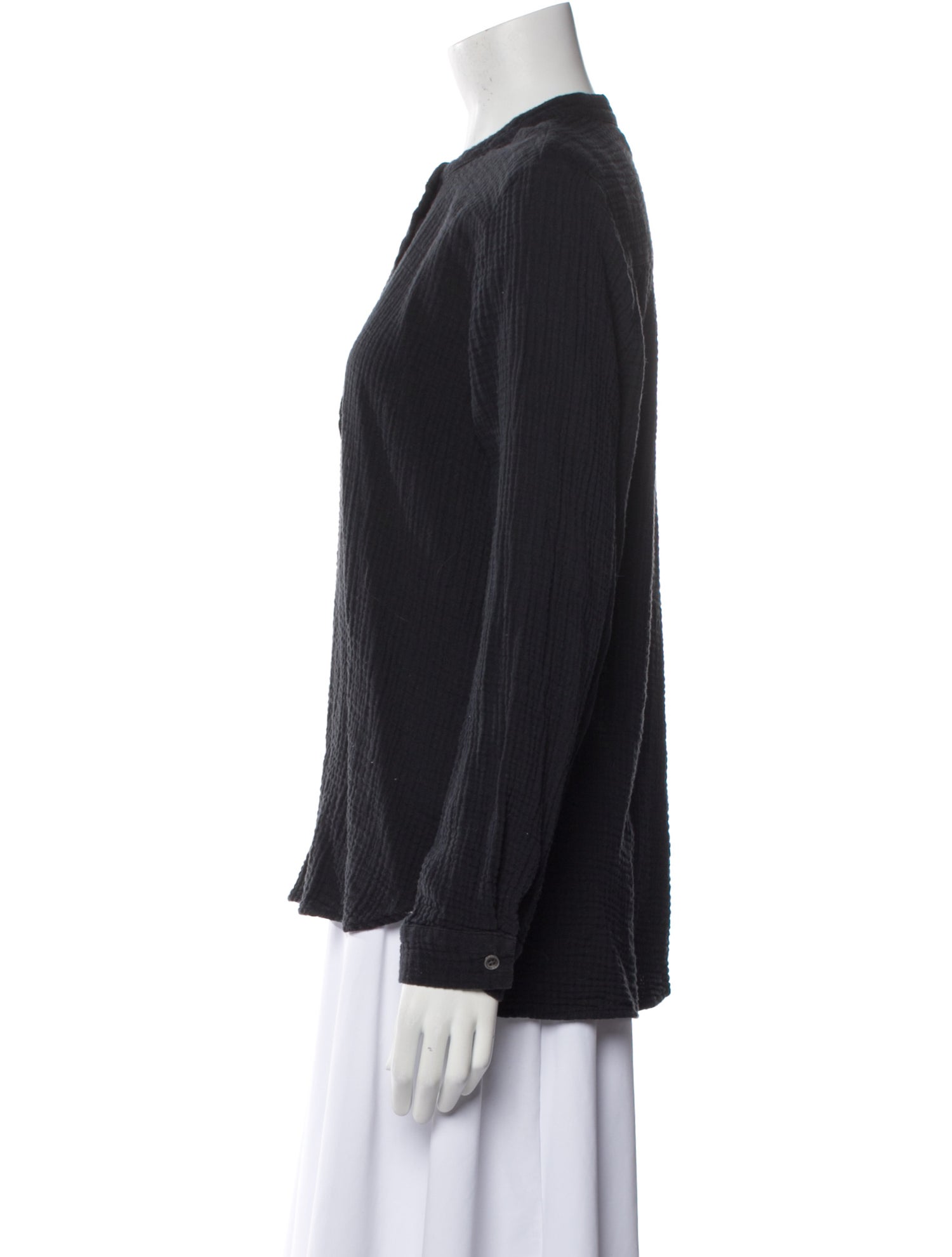 Jenni Kayne Mock Neck Long Sleeve Sweatshirt