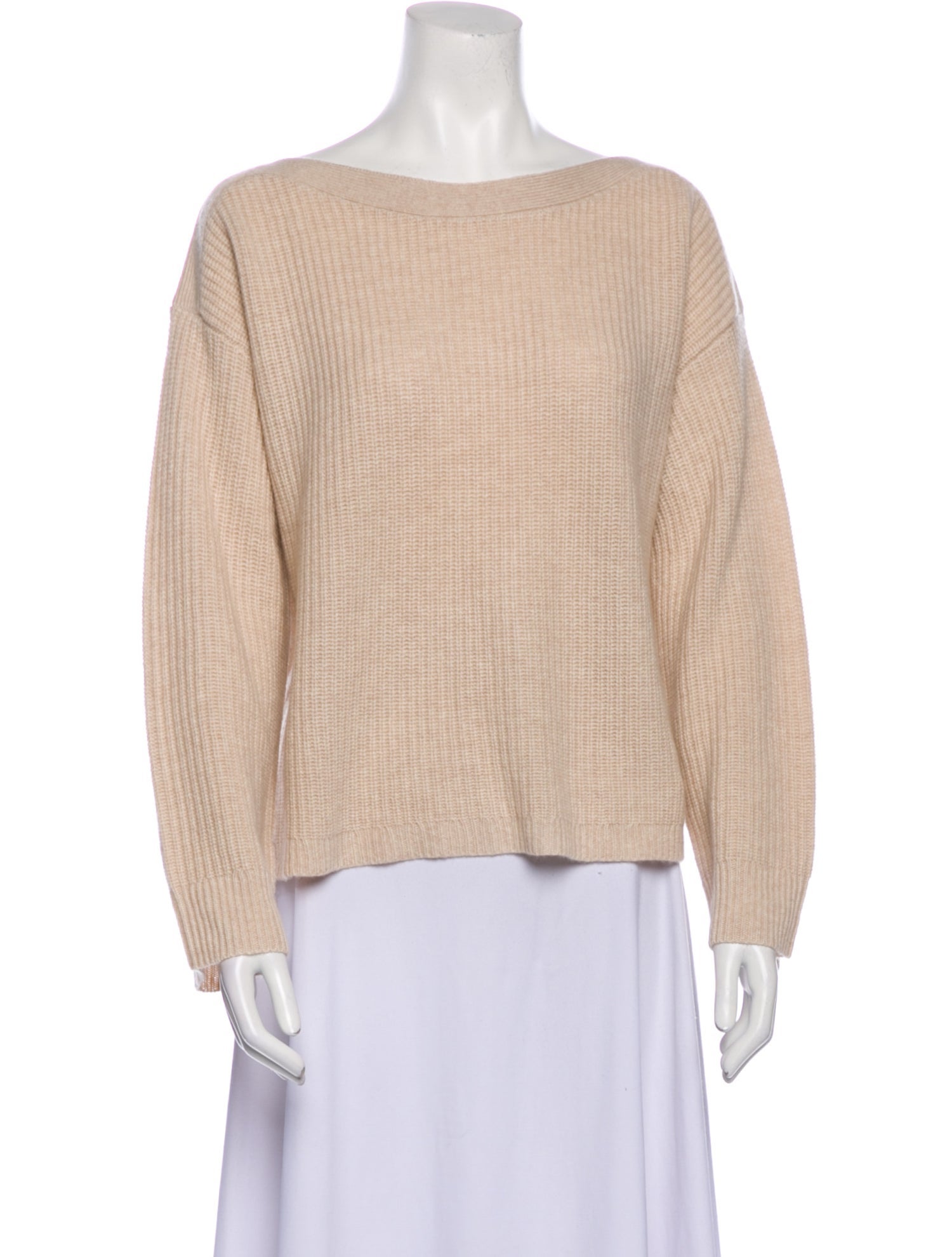 Jenni Kayne Cashmere Bateau Neckline Sweater