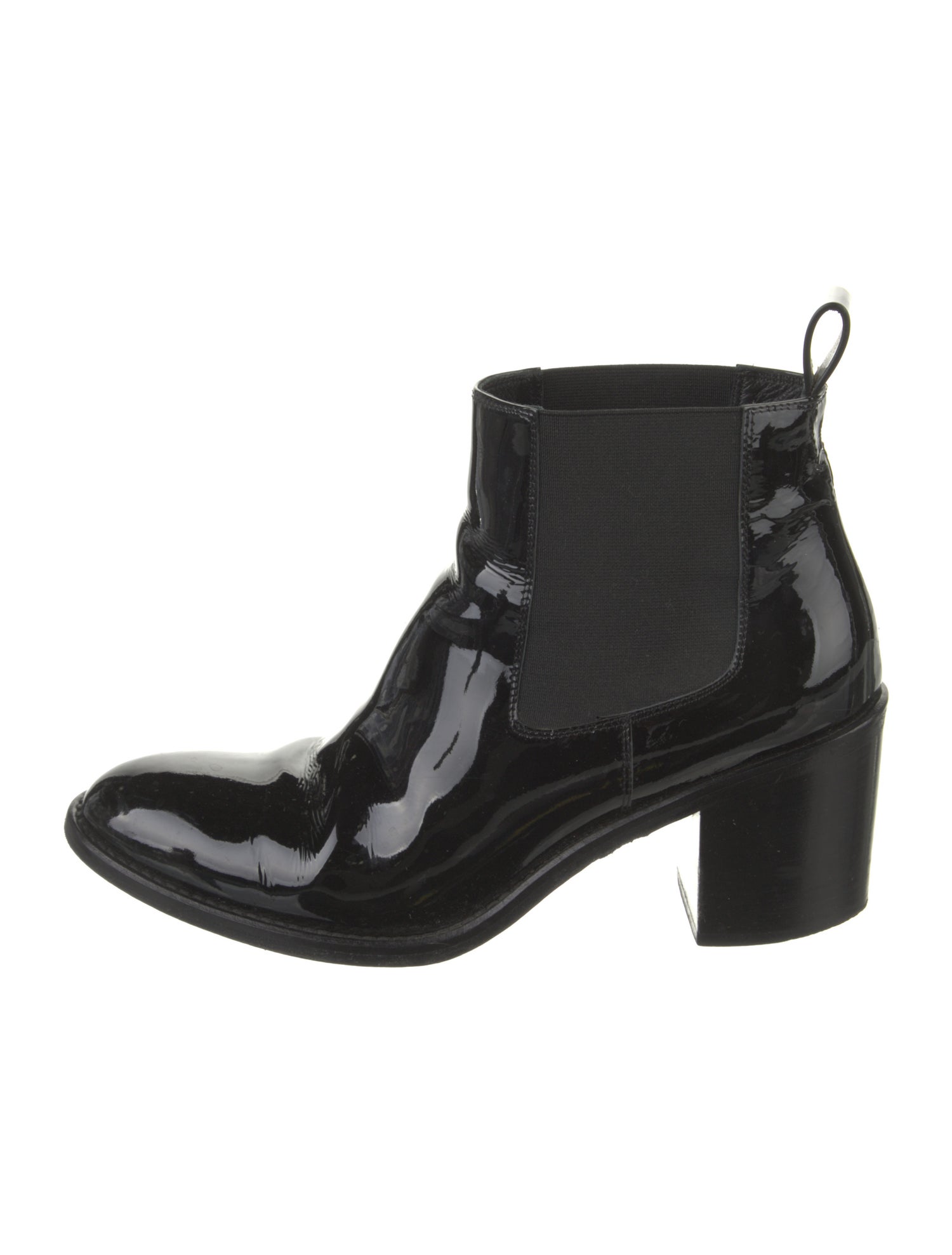 Jenni Kayne Patent Leather Chelsea Boots