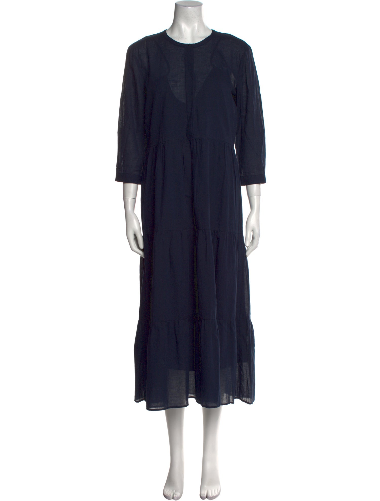 Jenni Kayne Crew Neck Long Dress
