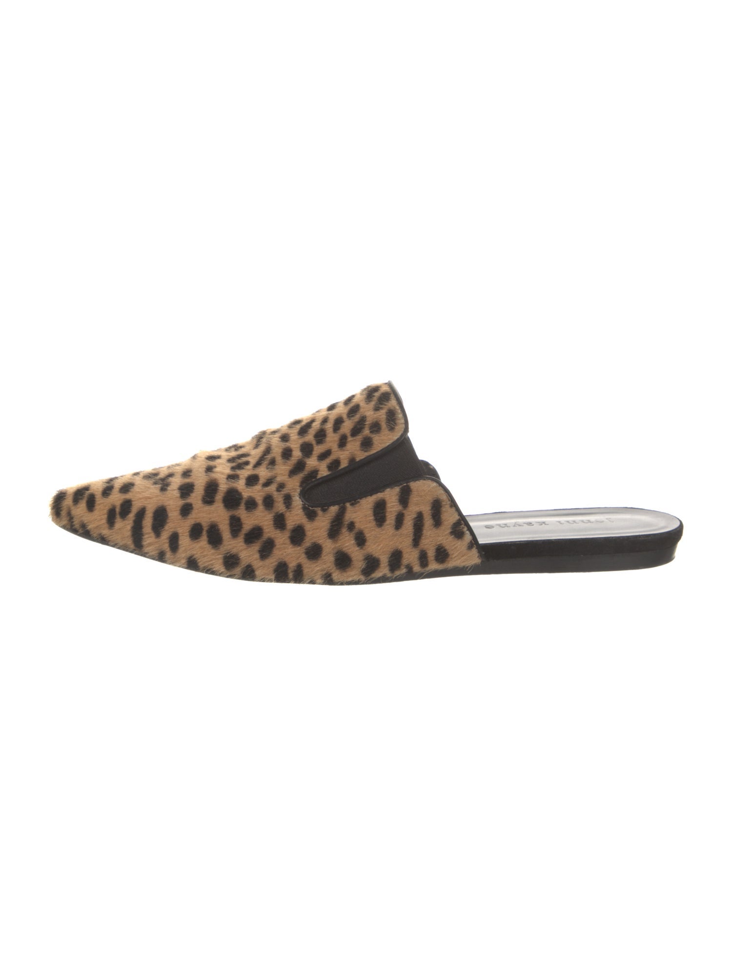 Jenni Kayne Ponyhair Animal Print Mules