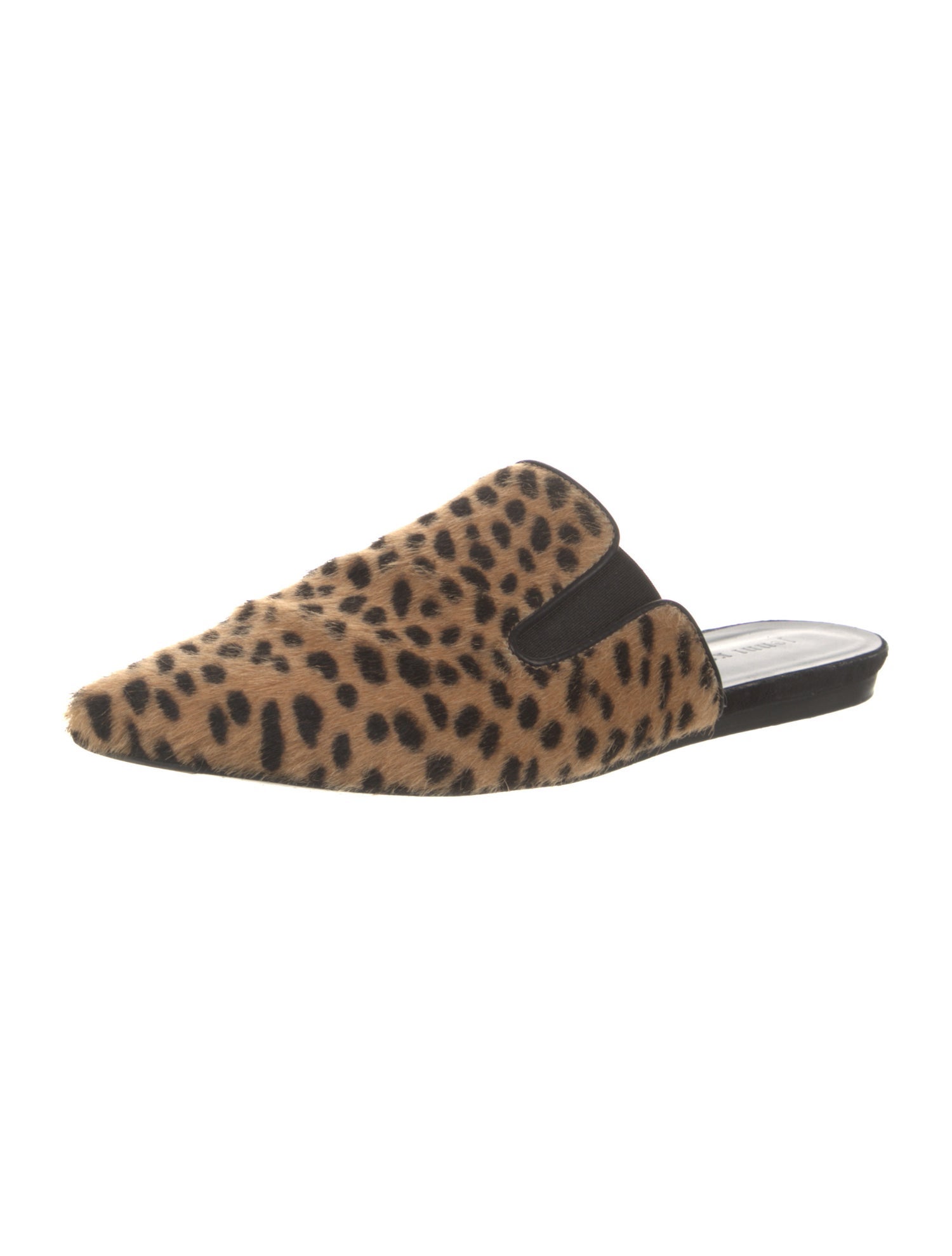 Jenni Kayne Ponyhair Animal Print Mules