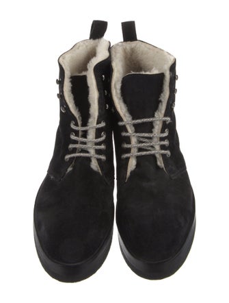 Jenni Kayne Suede Lace-Up Boots