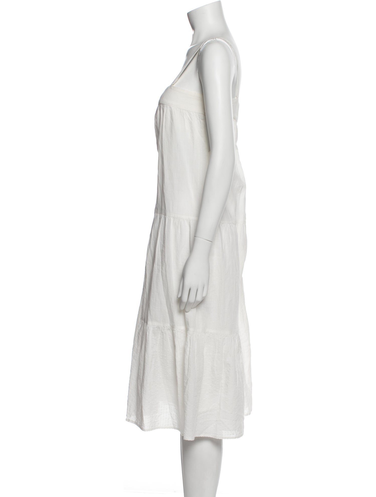 Jenni Kayne Square Neckline Midi Length Dress