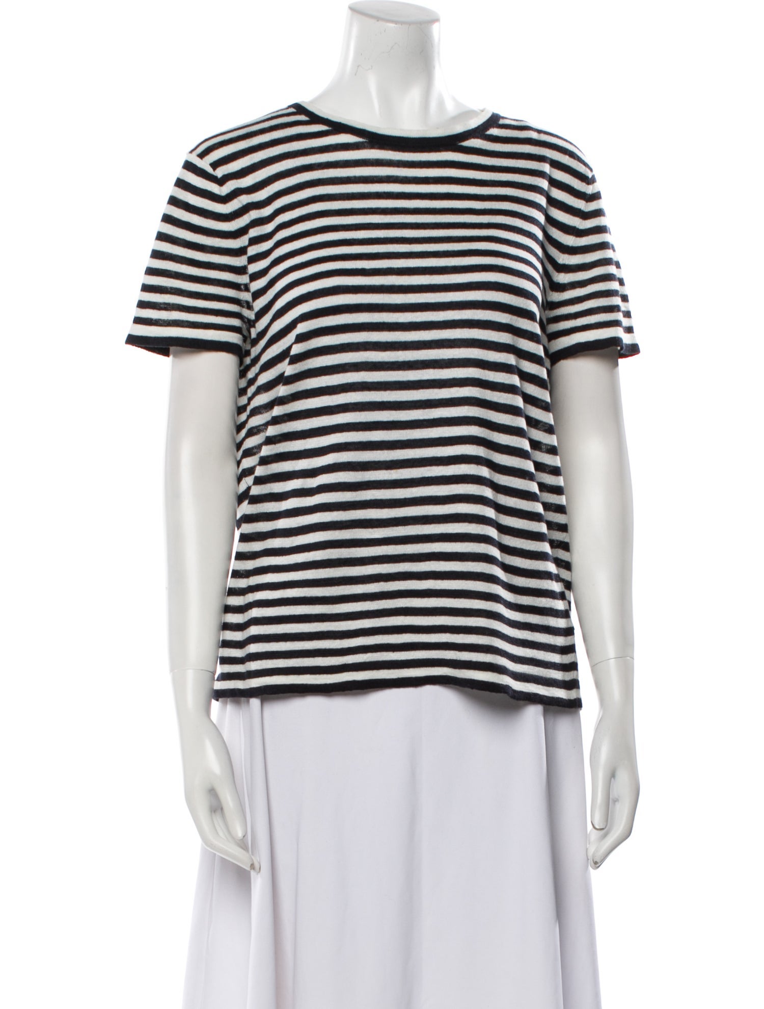 Jenni Kayne Linen Striped T-Shirt