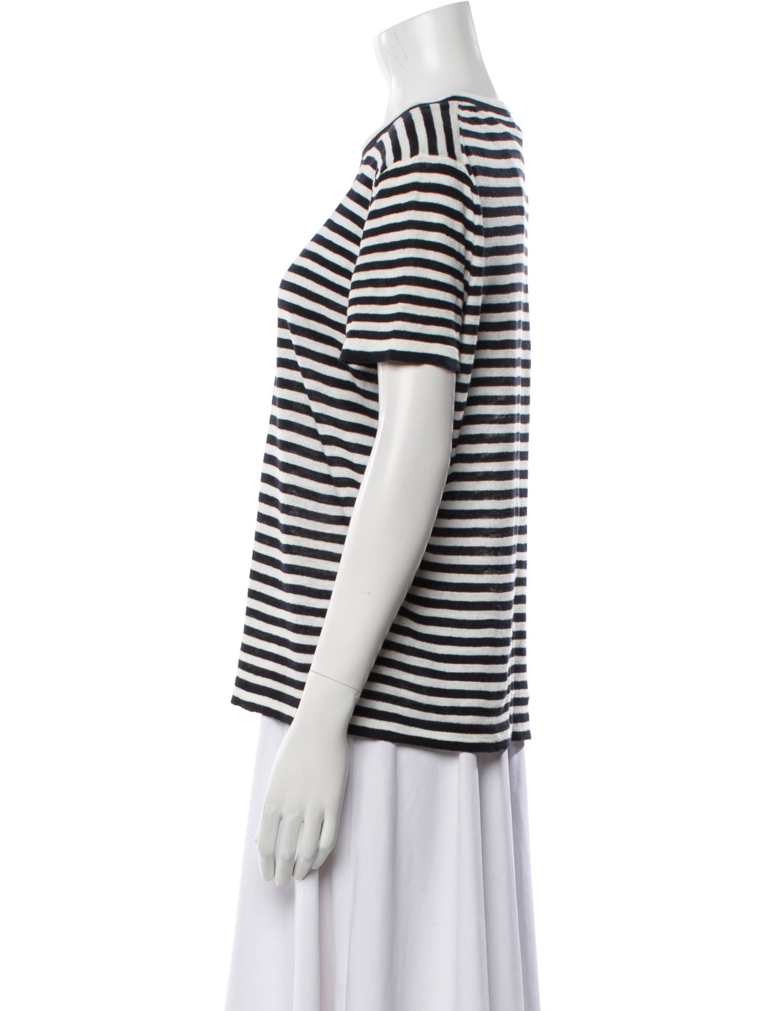 Jenni Kayne Linen Striped T-Shirt