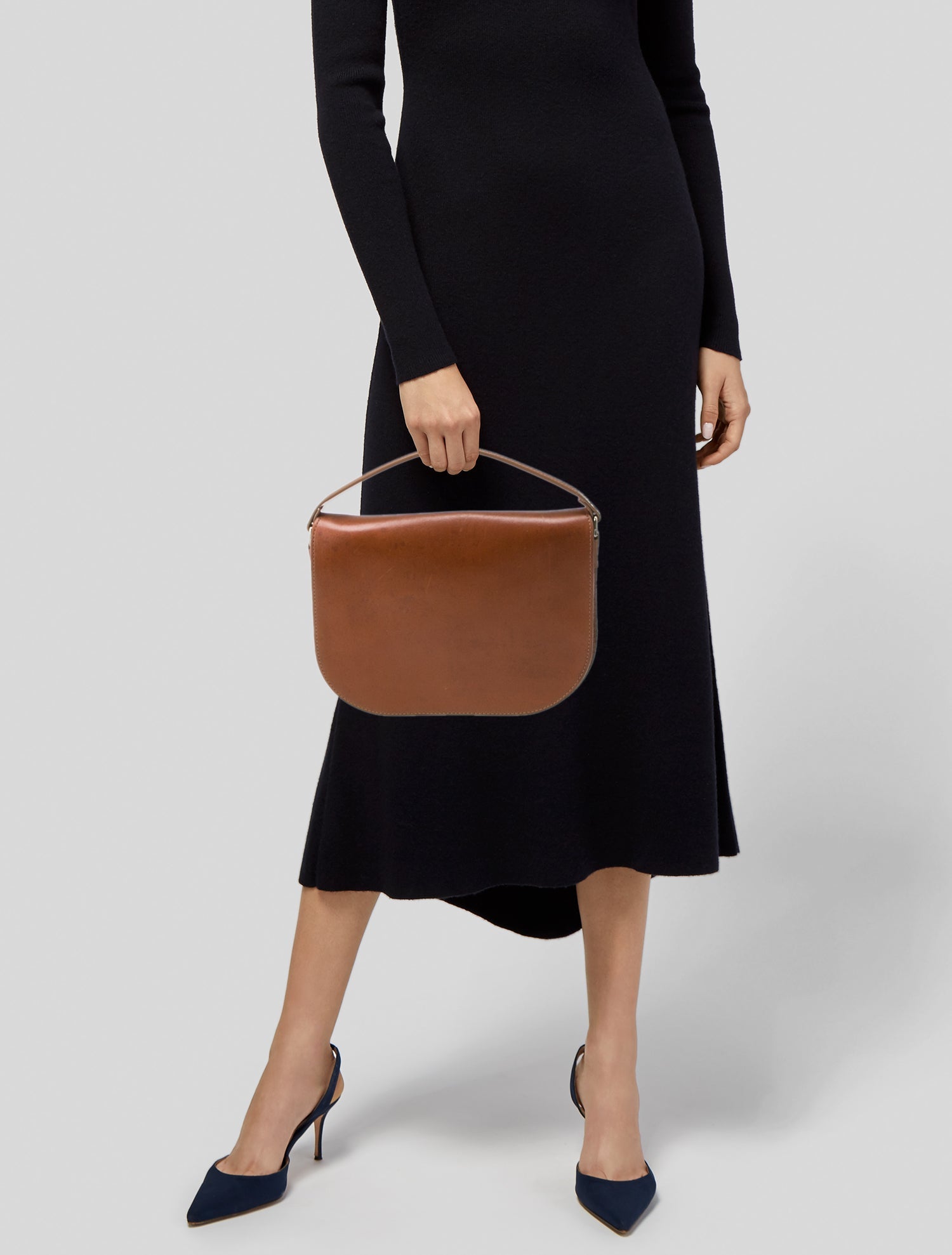 Jenni Kayne Leather Top Handle Bag