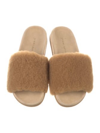 Jenni Kayne Faux Fur Slides