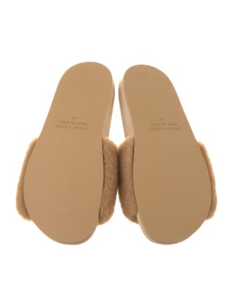 Jenni Kayne Faux Fur Slides