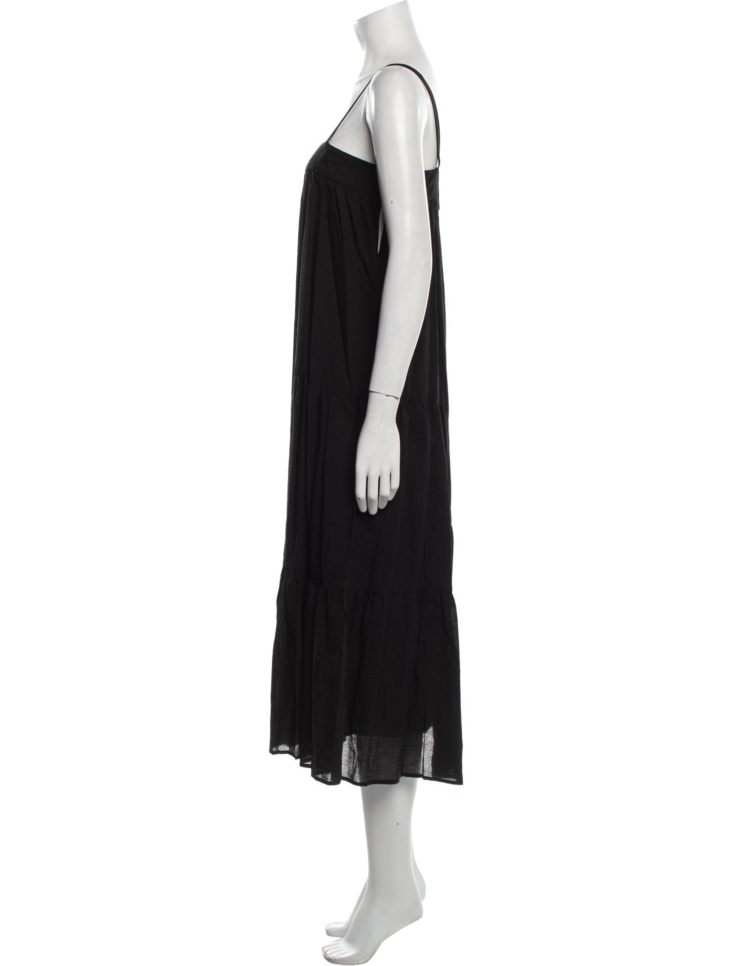 Jenni Kayne Square Neckline Midi Length Dress