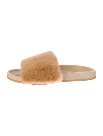 Jenni Kayne Fur Fur Trim Slides
