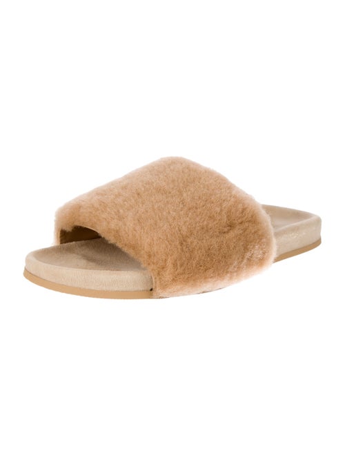 Jenni Kayne Fur Fur Trim Slides
