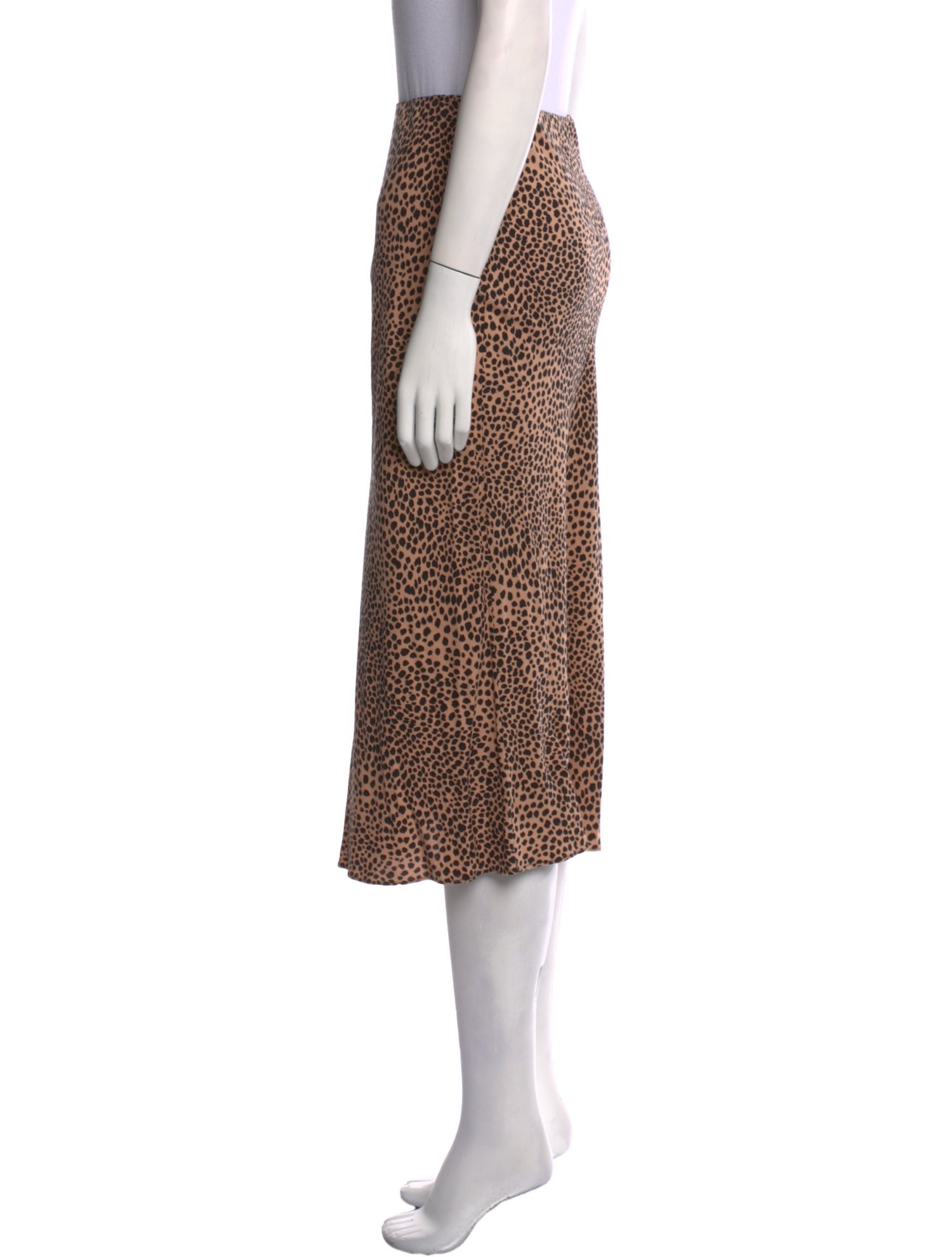 Jenni Kayne Animal Print Midi Length Skirt