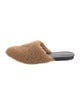 Jenni Kayne Shearling Fur Trim Mules