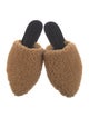 Jenni Kayne Shearling Fur Trim Mules