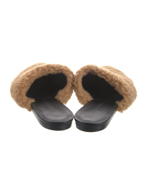Jenni Kayne Shearling Fur Trim Mules